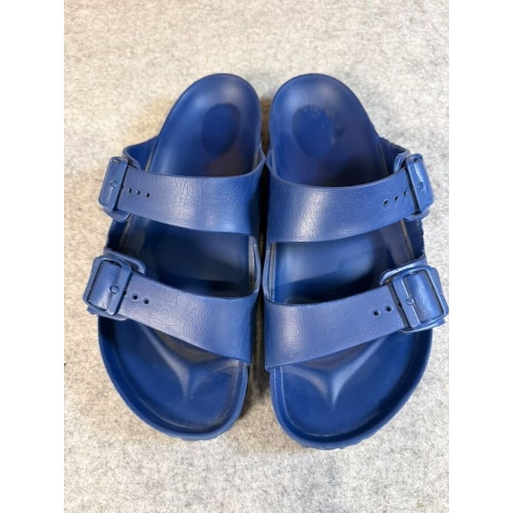 Birkenstock Arizona EVA Sandals Men's 11-11.5 EU 44 Blue Navy Waterproof